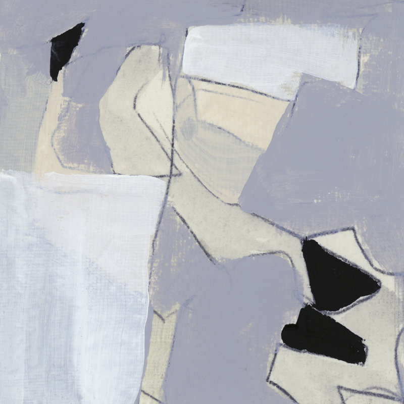 Paysage gris II, H 36 po x l 36 po