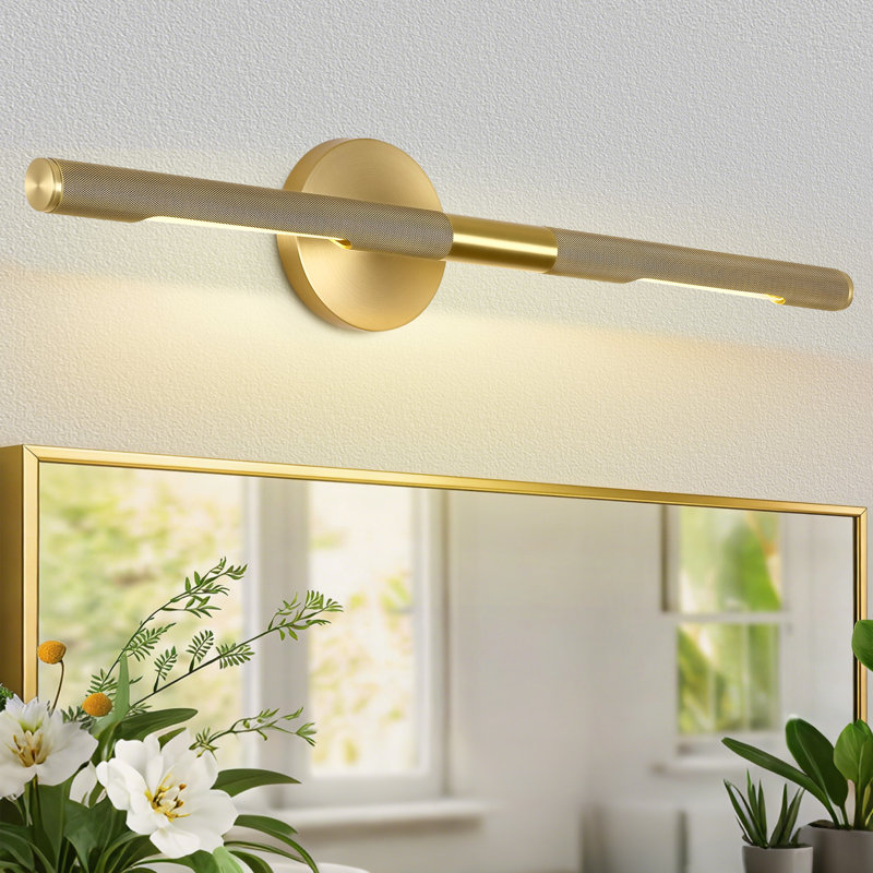 Lampe pour tableau 30 po à fixation murale 30 °, Cuivre