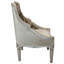 Fauteuil d'appoint à dossier défilé Louis Louis