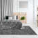 Tapis moderne texturé uni 