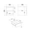 Janean 40.2cm W Bedside Table-1138214033