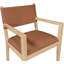 Chaise de salle à manger en cuir Vina-74330768-74330770