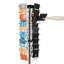 36 Pockets Metal Free Standing Magazine Rack