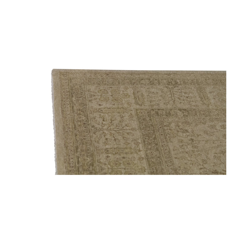 Hand-Knotted High-Quality Ivory and Beige Area Rug
