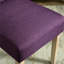 2 chaises de salle à manger mauves, bois massif, sièges en bois d'aspect luxueux, 2, mauve, chic-125551524