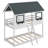Bunk Bed With Roof, Window, Guardrail, Ladder-374626451