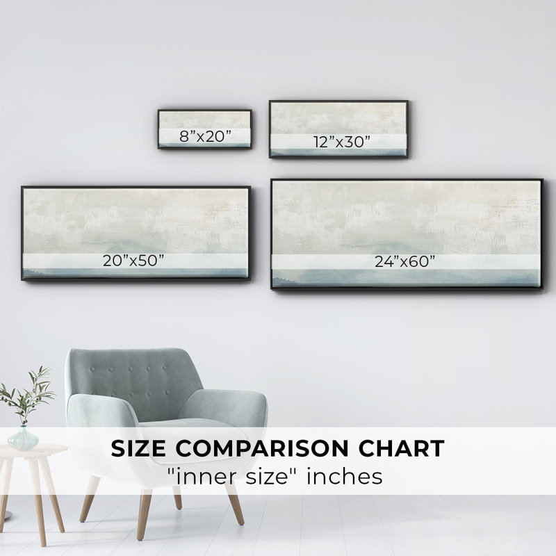 Tone Scape IV- Framed Canvas
