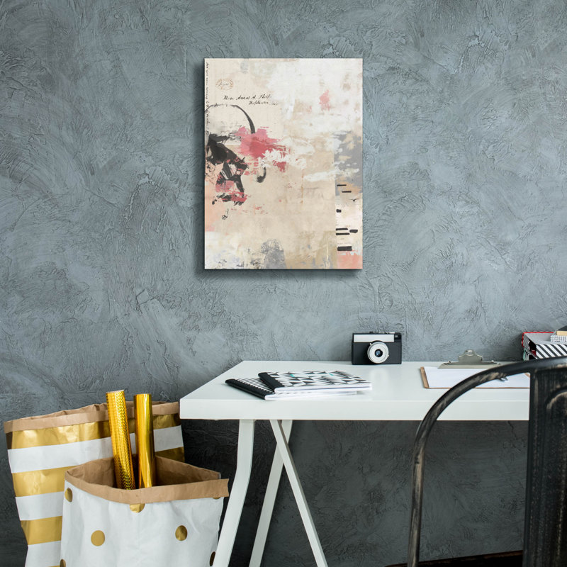 Orren Ellis «Torn No 2» par Suzanne Nicoll, art mural sur toile, H 16 po x l 12 po