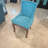 Thickened Fabric Upholstered Wooden Nailhead Dining Chairs (Set of 6)-1734958326