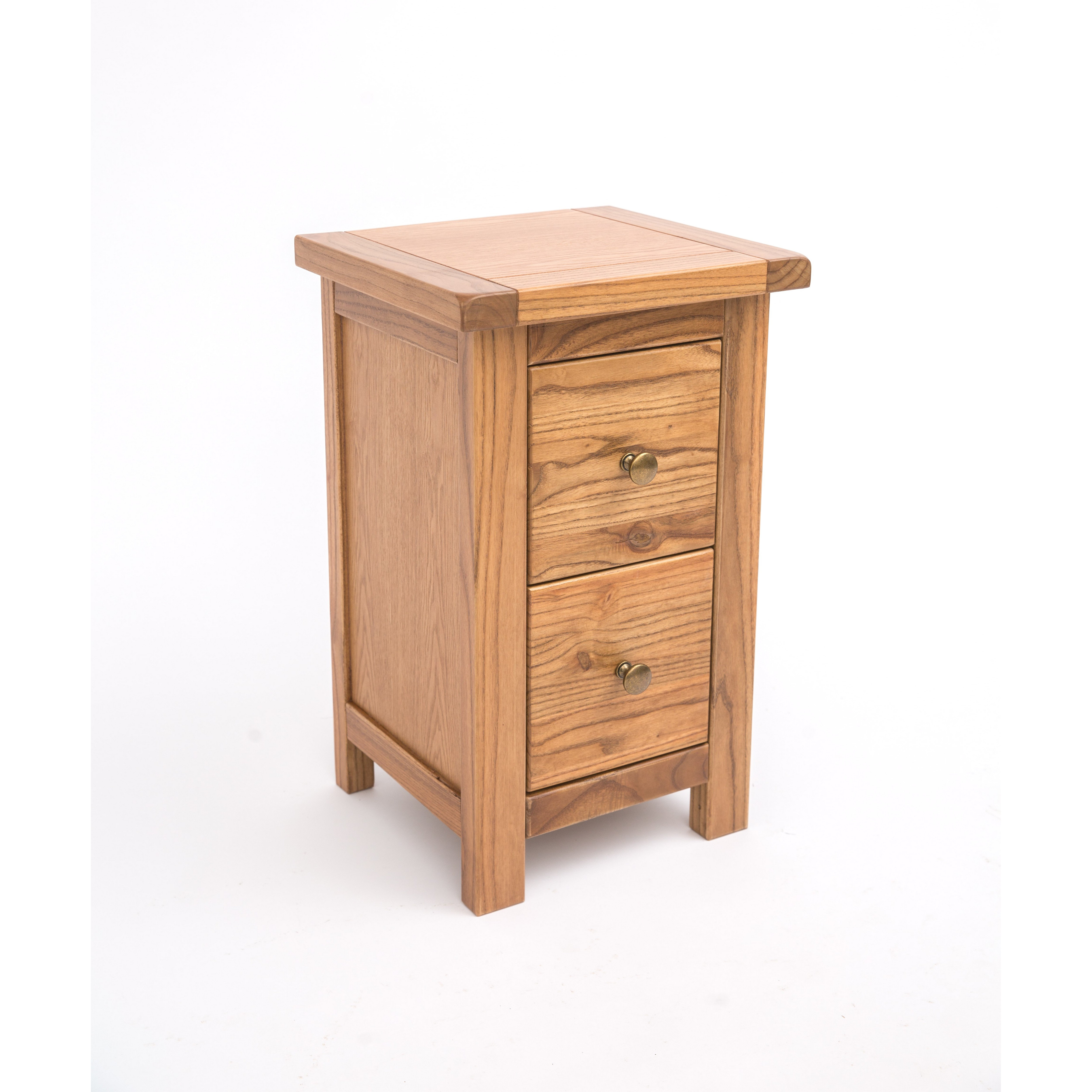 Simple wooden bedside deals table