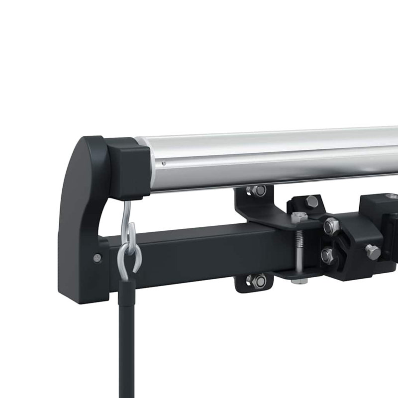 VidaXL 250cm D Retractable Patio Awning, 165cm H x 300cm W x 250cm D, Anthracite/Black