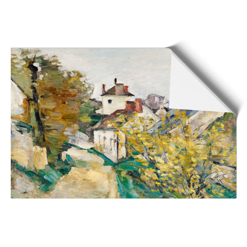House Of Dr. Gachet by Paul Cezanne - No Frame Painting, 42cm H x 59cm W x 0.1cm D