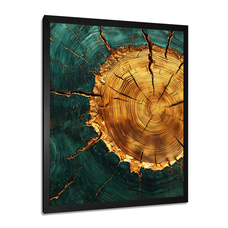 Goraud - Landscapes Canvas Art Print, H 44 po x l 34 po, Noir, Reproduction encadrée d'une seule photo