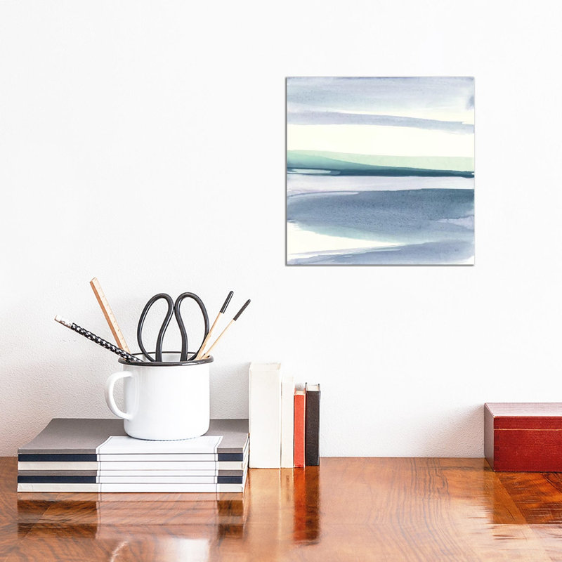 Mint Dawn III by Chris Paschke - Wrapped Canvas Painting, 30.48 cm H x 30.48 cm W