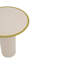 Table d'appoint Alfrida Tiro, lait d'amande-126358142