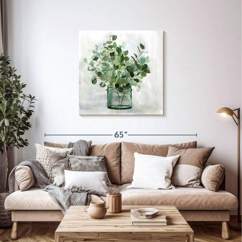 Green Garden II, 36" H x 36" W