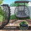 Rattan Swing Chair with Stand