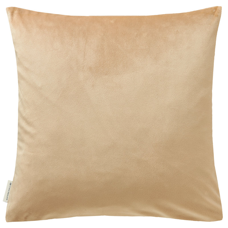 Beige Square Cushion Cover