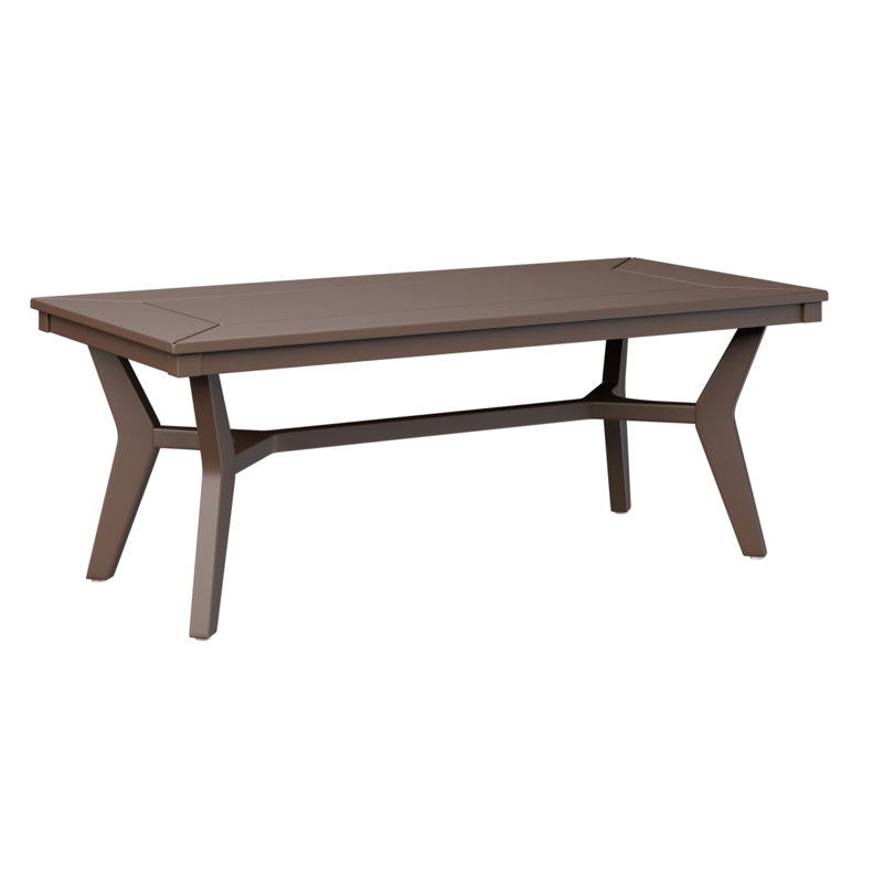 Berlin Gardens Mayhew Rectangular Coffee Table, Chocolate Brown