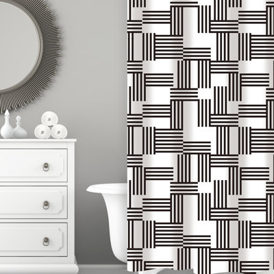 Abstract Shower Curtain