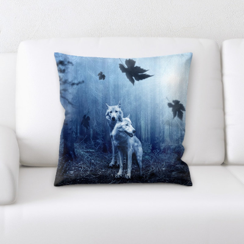 Microsuede Throw Pillow