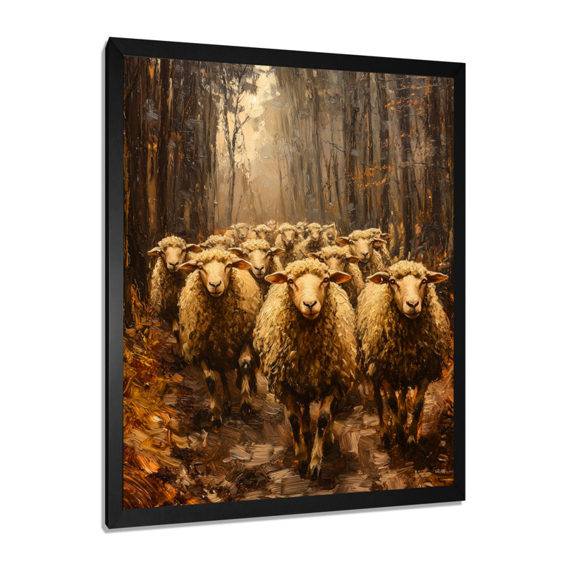 Dontaz - animaux, impressions sur toile, Noir, H 20 po x l 12 po, Reproduction encadrée d'une seule photo