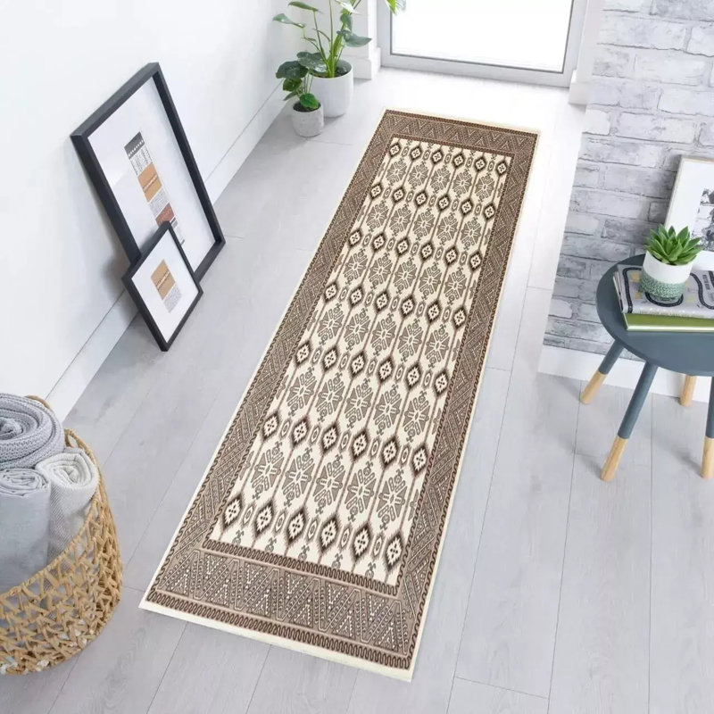 Solid Colour Area Rug, Runner 80 x 300cm