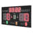 Tabletop/Wall-Mounted Portable Electronic Digital LED Baseball 12-Digit Scoreboard With Remote Control-112450574