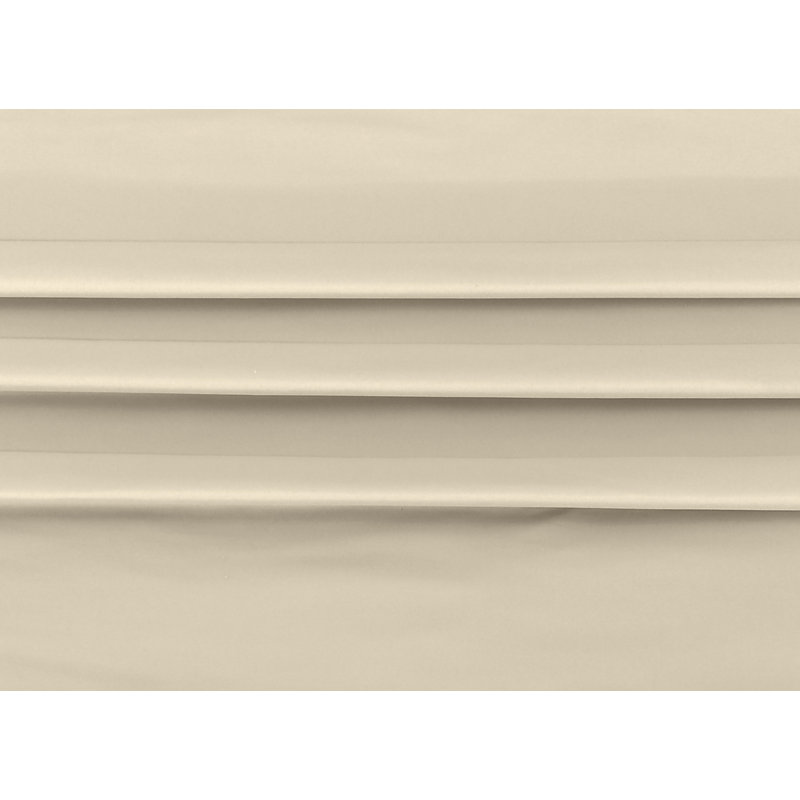 Egyptian-Quality Cotton sheet Flat, Double (4'6"), Beige
