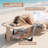 Saifa Outdoor Metal Chaise Lounge Set-1623552385