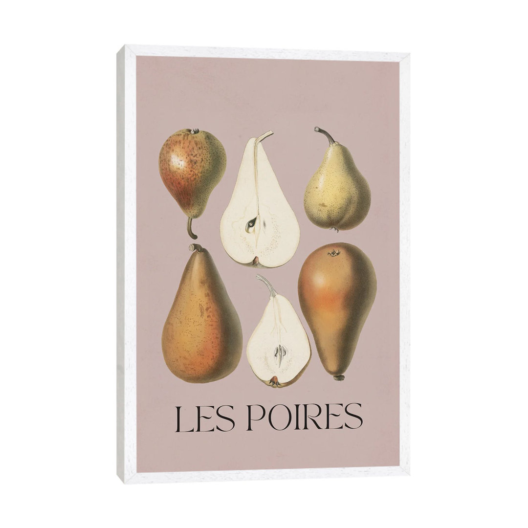 Les Poires von Flower Love Child - Gallery-Wrapped Canvas Giclée on Canvas