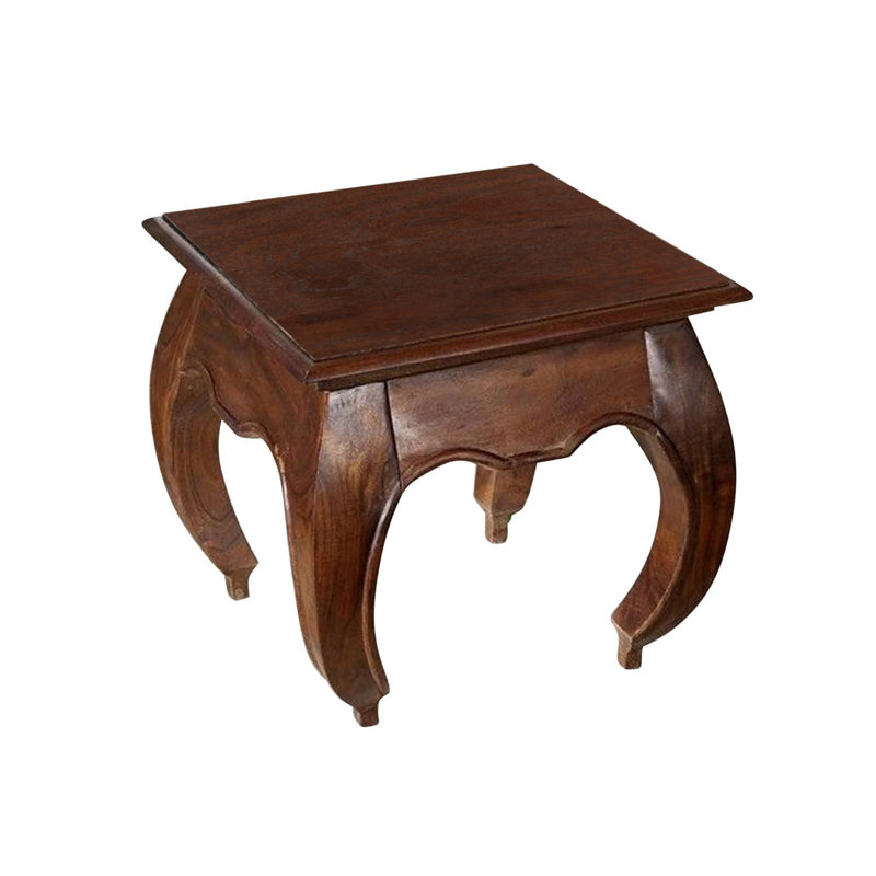 Opium 45cm W Solid Wood Bedside Table