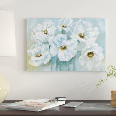 " White Poppy Bouquet " by Nan