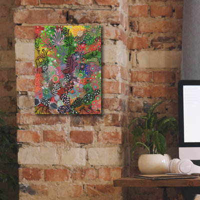 " Epic Graffiti 'Summer Joy2 By Noemi Ibarz, Canvas Wall Art " by Noemi Ibarz