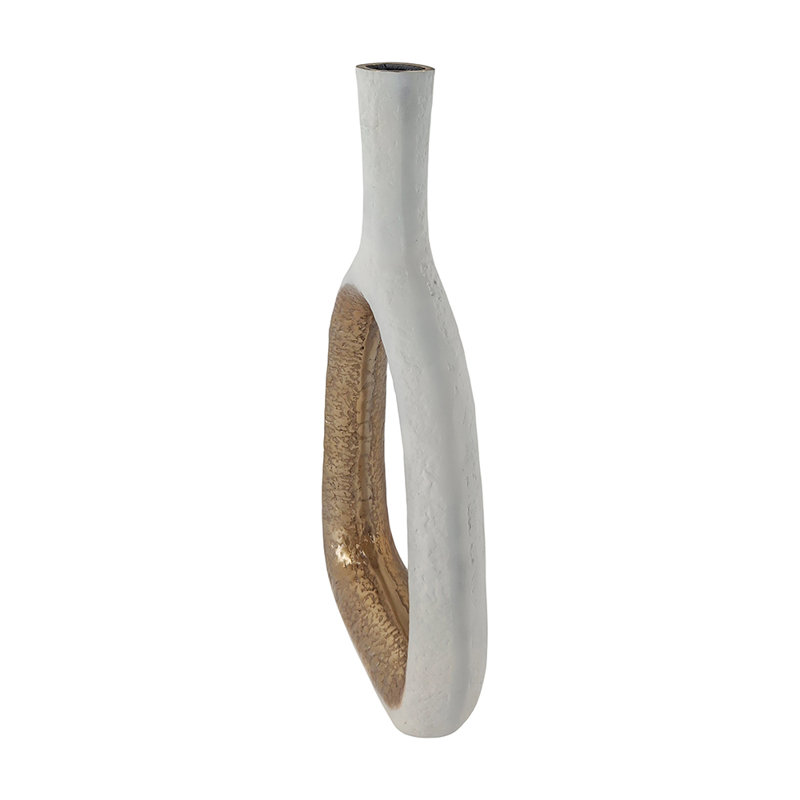 10X3x19.5" Decorative Vase, 19.3" H x 10" W x 3" D