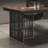 Modern Solid Pine Wood Office Desk-455829943