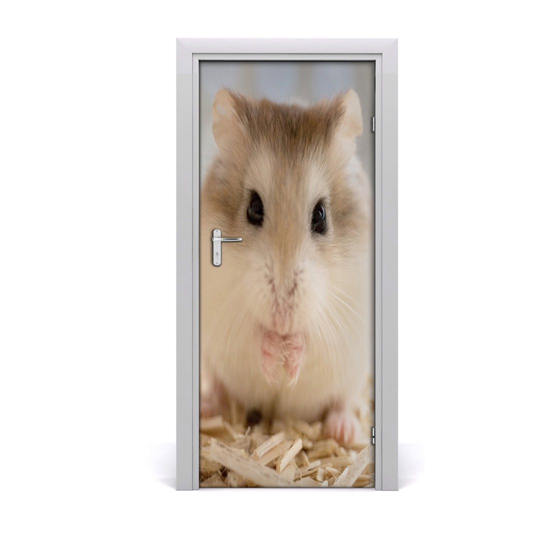 Hamster Tür Aufkleber