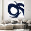 " Navy Circular Strokes II "-59885001