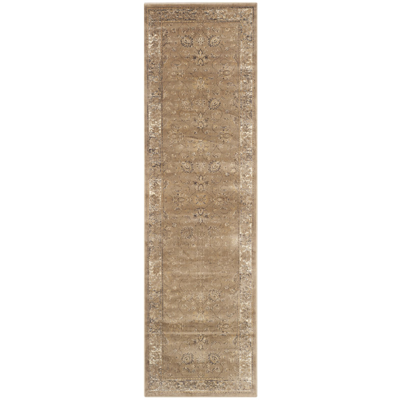 Evanoff Taupe Area Rug, Runner 2'2" x 8'