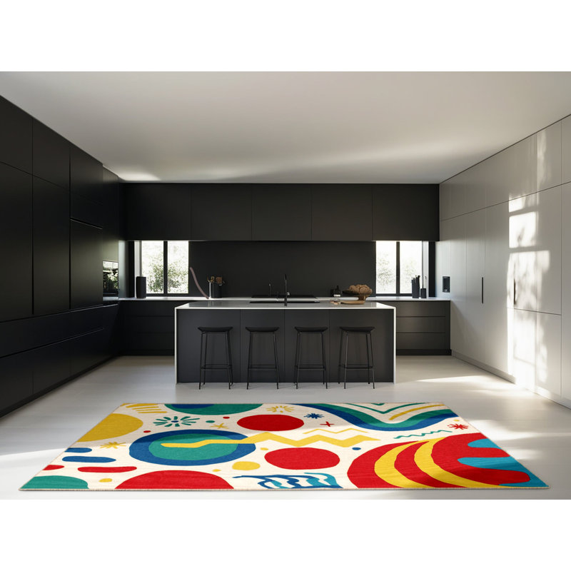 Perky Curl Rug, Square 5'