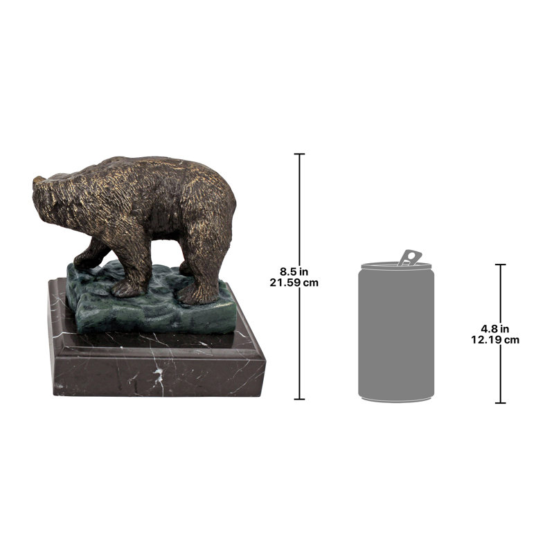 The Bear of Wall Street Cast Iron Figurine