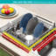 Shivendra Adjustable Stainless Steel Dish Rack