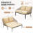 Outdoor Double Chaise Lounge Chair-486193634