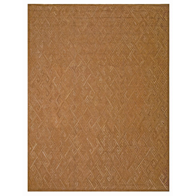 Hand Hooked Wool Geometric Area Rug