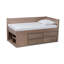 Lit plateforme simple avec rangement Flynt