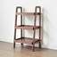 Banc de rangement en chêne de couleur noyer, étagère à chaussures en bois de hêtre à 3 niveaux pour le vestibule, organisateur de rangement de qualité supérieure pour la salle de bain, le salon, la chambre à coucher, le couloir, le patio, la cuisine