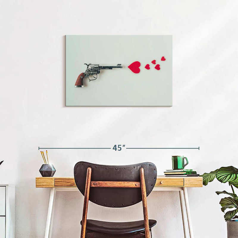 Kill With Love, 20" H x 30" W