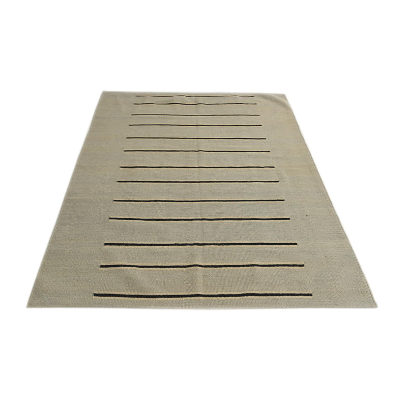 Tapis bleu clair 4 x 6 Pinkerton