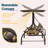 Cullin Porch Swing with Canopy