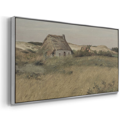 Série paysage - Mxxxviii - Toile tendue avec châssis encadré - Prêt à être accroché